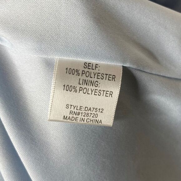 Blue Rain Blue Floral Dress Small - Picture 6 of 6